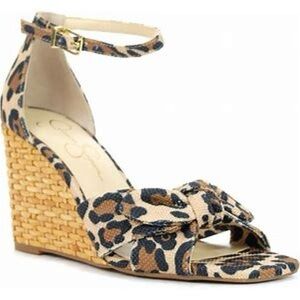 Jessica Simpson Delirah Wedge - Leopard - Women’s 10M